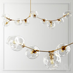 Branching Bubble 9 Lights 2 Pendant light 3D Models 