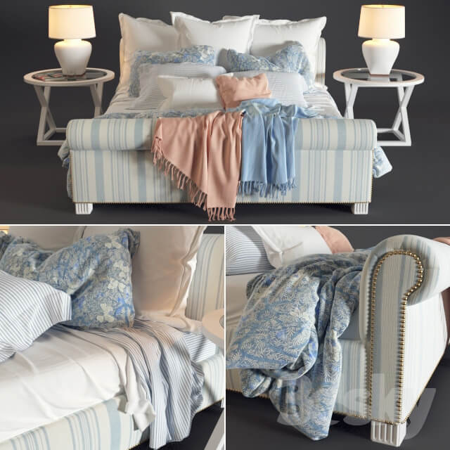Bed Jamaica Bed Ralph Lauren vray GGX 