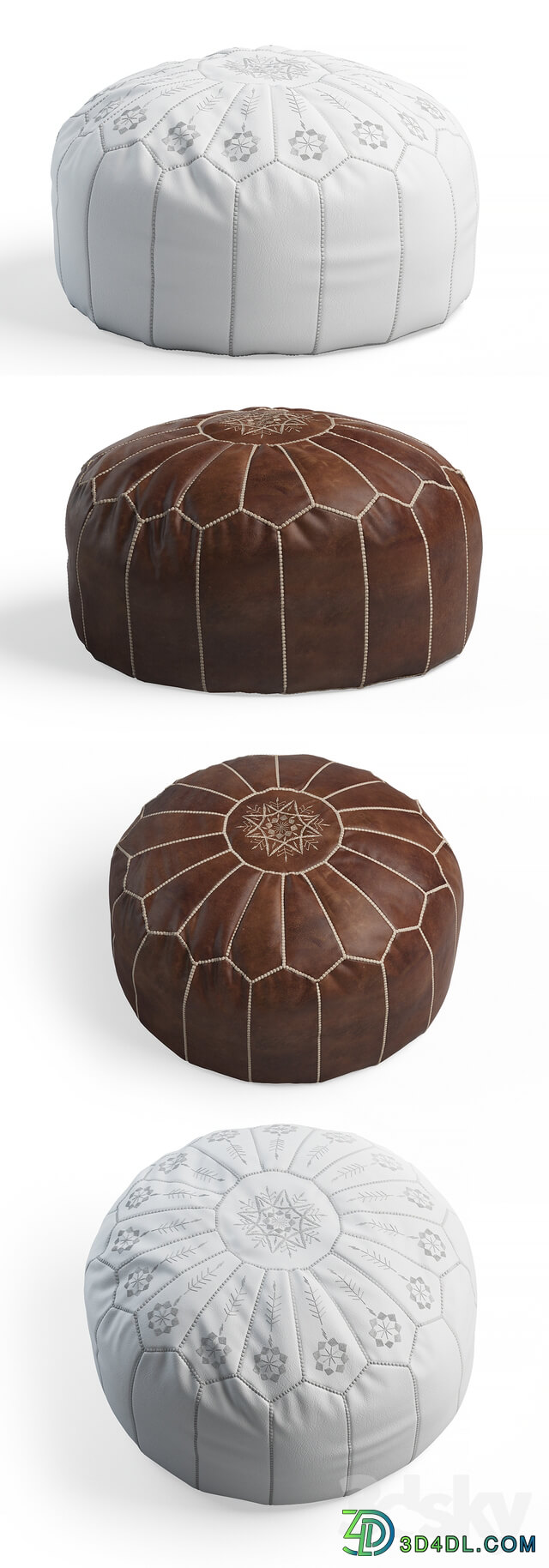 Moroccan pouf