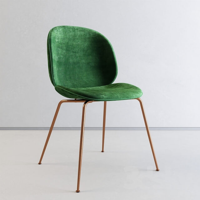 GUBI Beetle Chair Upholstered