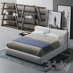 Bed Bolton bed poliform 