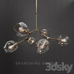 Branching bubble 6 lamps 2 Pendant light 3D Models 