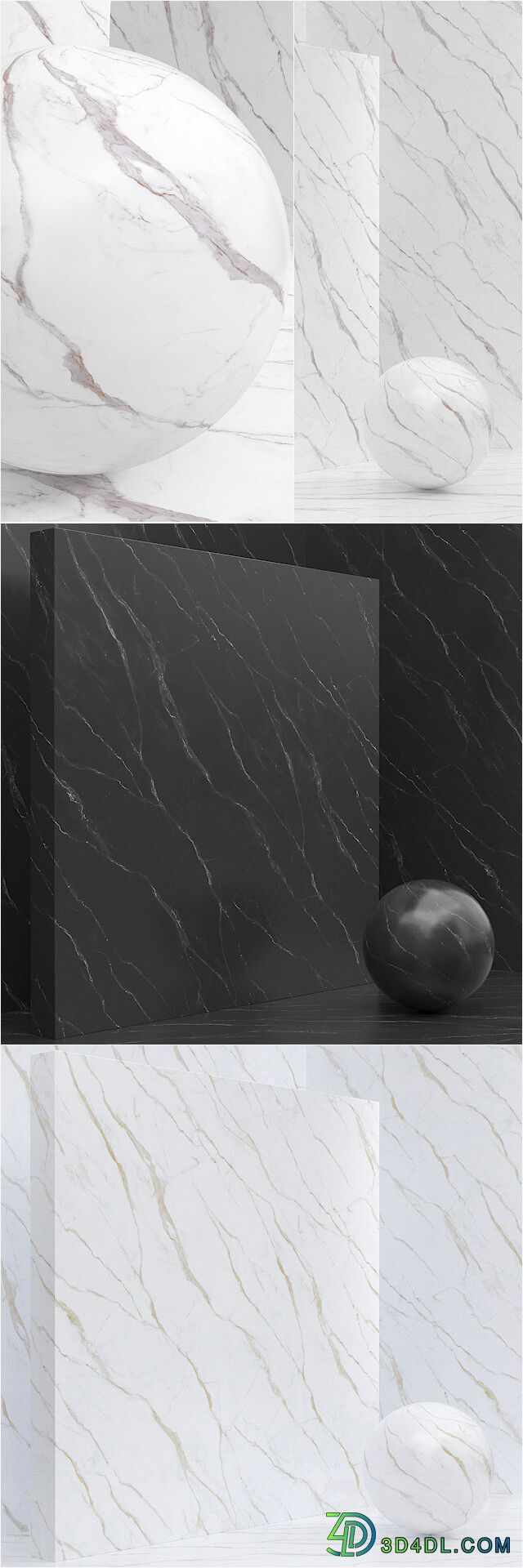Miscellaneous Material seamless coating marble plaster set 63