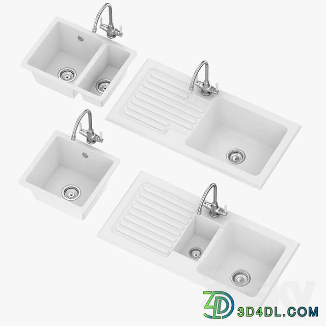 Rangemaster Ceramic Kitchen Sinks