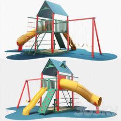Children s playground 3D Models 