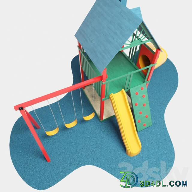 Children s playground 3D Models