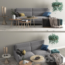 Frajumar sofa Soul set 3D Models 