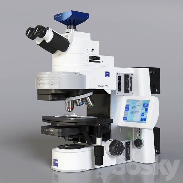 Zeiss Axio Imager Z2 PC other electronics 3D Models