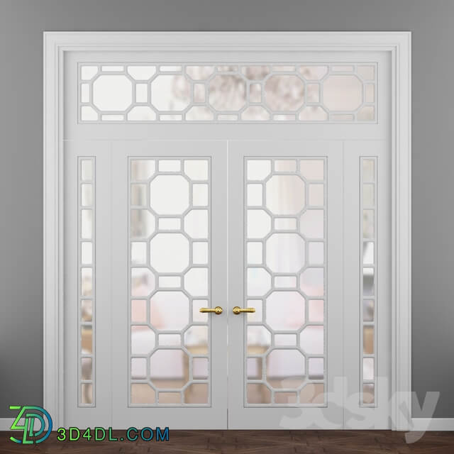 Doors Turin Onyx double doors
