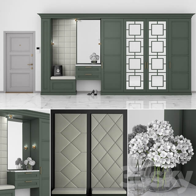 Hall 34 3D Models