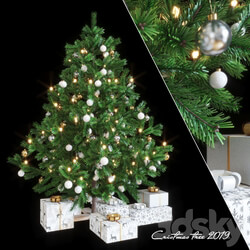 Spruce artificial New Year 