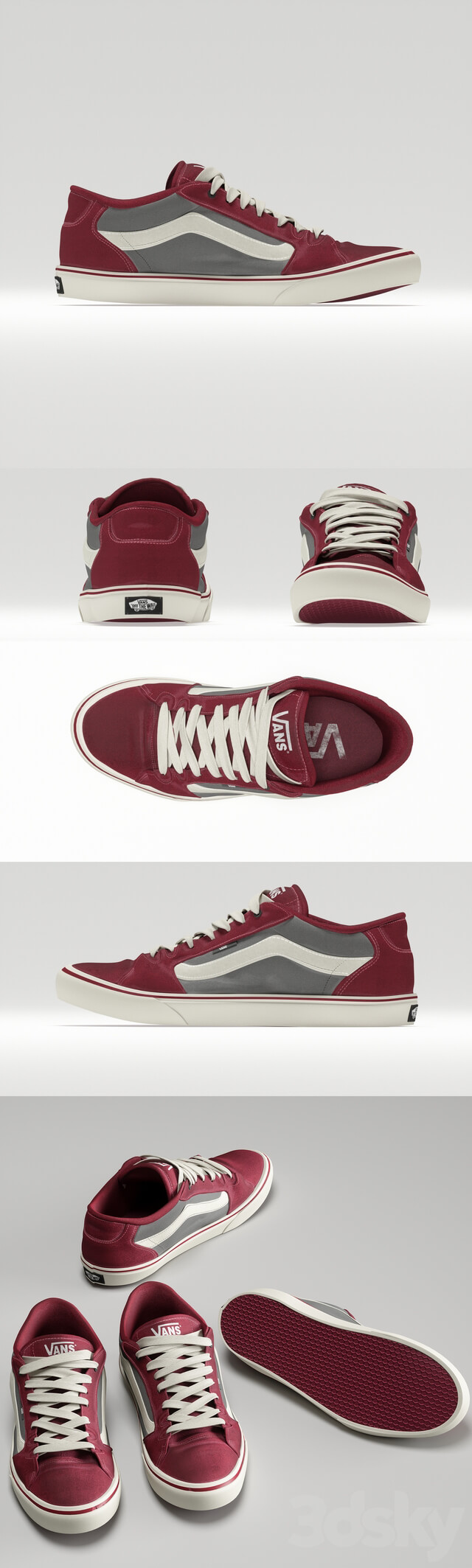 VANS Shoes Footwear 3D Models