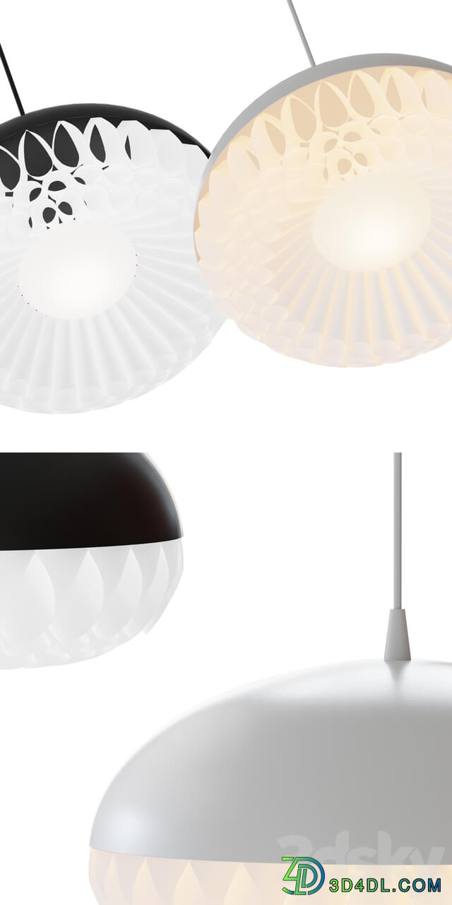 Lampatron Frill Pendant light 3D Models