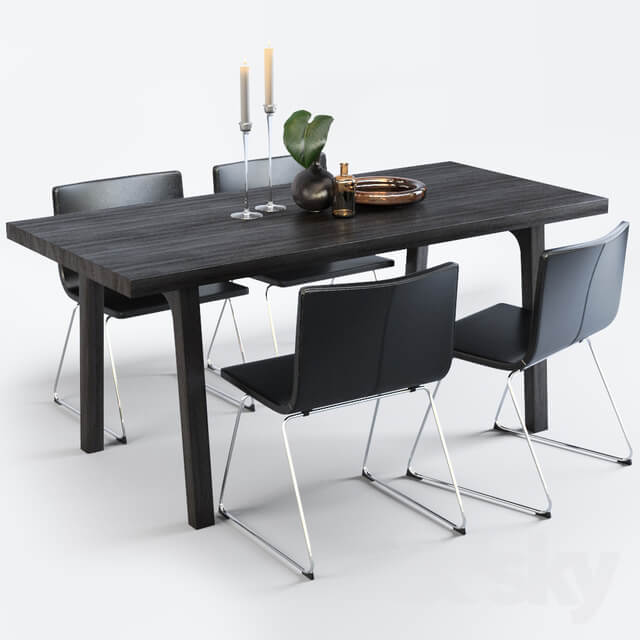 Table Chair Ikea Bernhard VÄSTANÅ VÄSTANBY dinning set