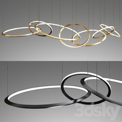 Oracle 7 Rings Christopher Boots Pendant light 3D Models 