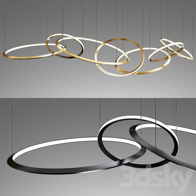 Oracle 7 Rings Christopher Boots Pendant light 3D Models