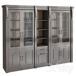 Wardrobe Display cabinets Bookcase CAPRI Minotti Collezioni 