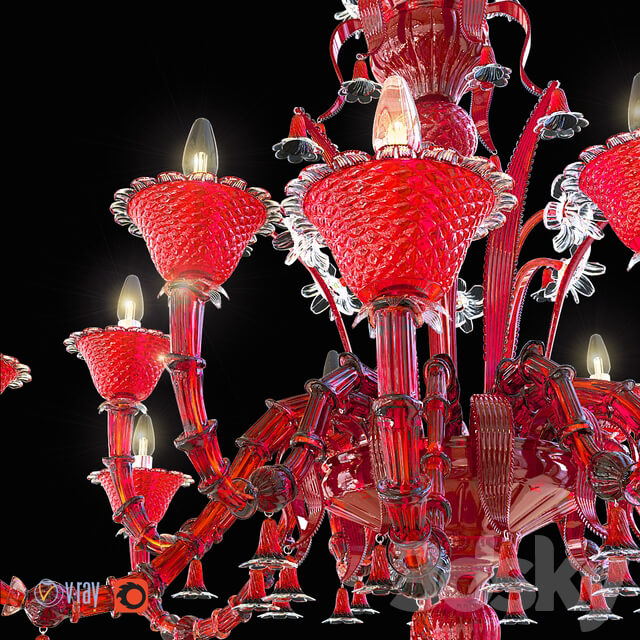 chandelier Formia PergolesiK12 Pendant light 3D Models
