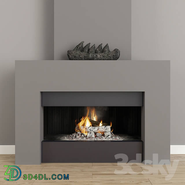 Fireplace modern 40