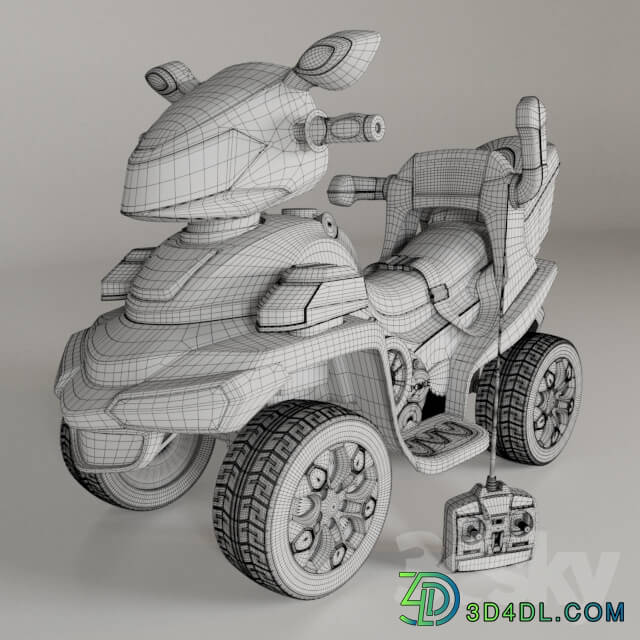 The children 39 s ATV on the Bambi accumulator