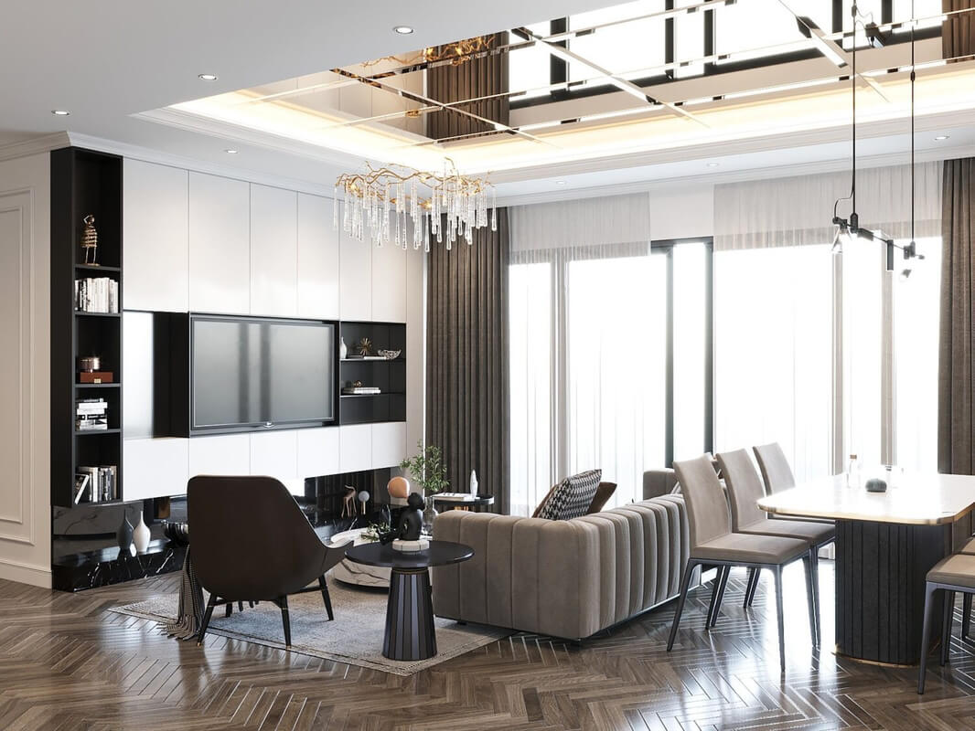  Interior Living Room Model By Quan Nguyen