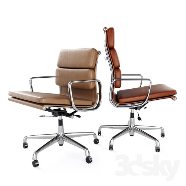 Vitra Soft Pad Chairs EA 217 219