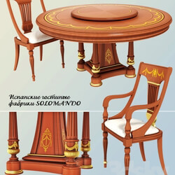 Table Chair SOLOMANDO 