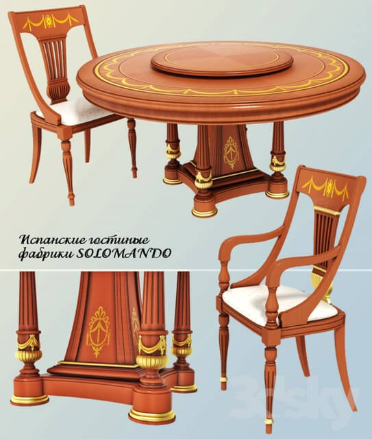 Table Chair SOLOMANDO