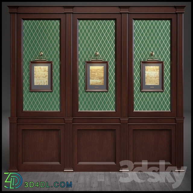 Wood panels for cabinets