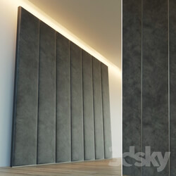 Decorative wall. Soft panel. 9 