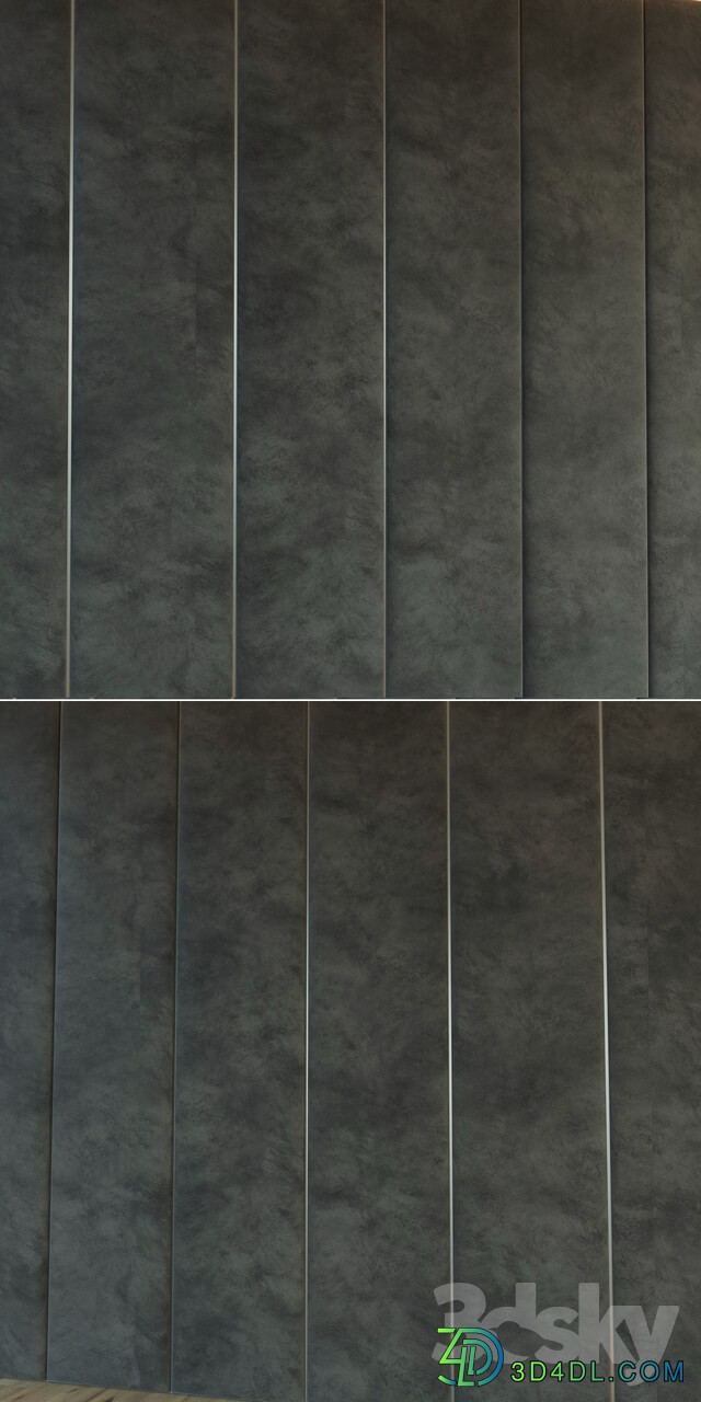 Decorative wall. Soft panel. 9