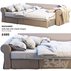 Bed Ikea Backabro 3 