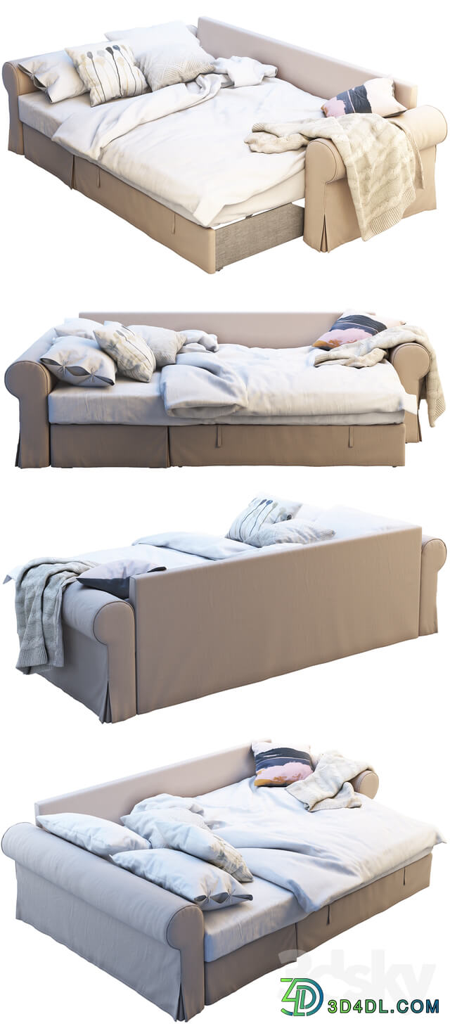 Bed Ikea Backabro 3