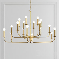 Ateriors Breck 2 tier Chandelier Pendant light 3D Models 