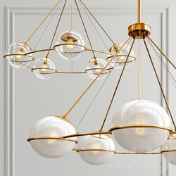 Hathoway chandelier Pendant light 3D Models 