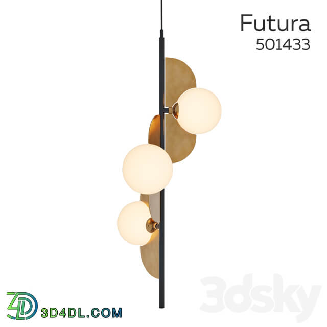Eurosvet Futura 501433 Pendant light 3D Models