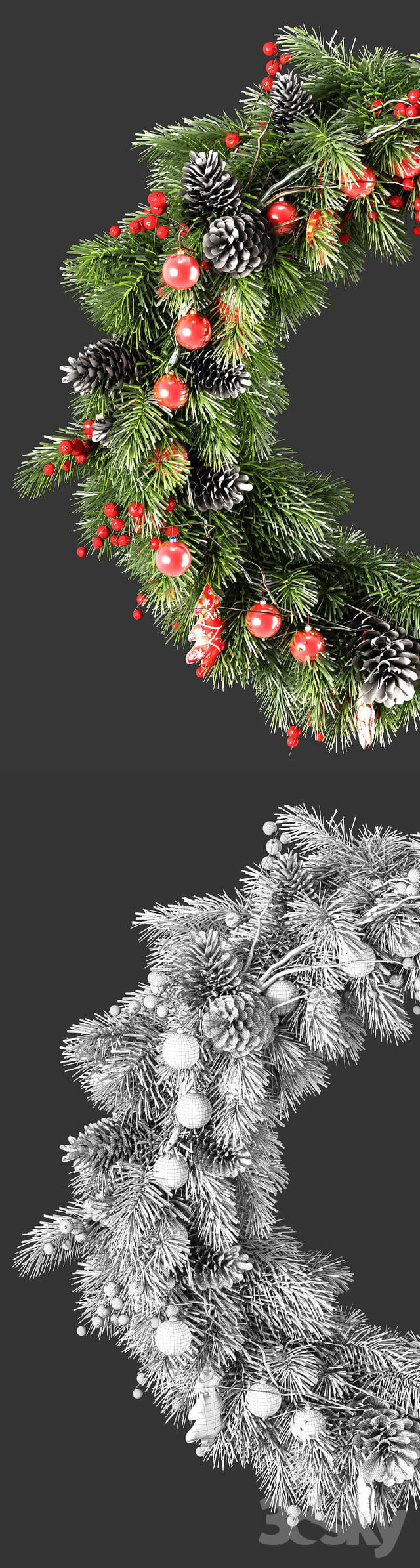 Christmas wreath