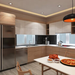 3D Interior Kitchen – Livingroom 250 Scene 3dsmax By Hoang Arc 