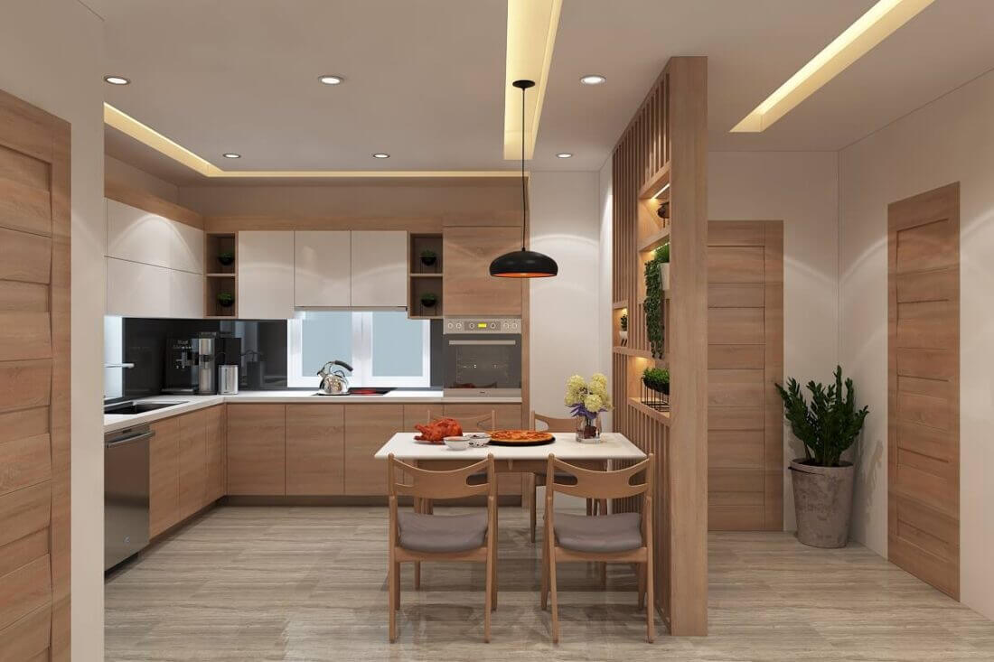 3D Interior Kitchen – Livingroom 250 Scene 3dsmax By Hoang Arc