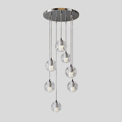 bocci led crystal glass ball 7 designed by omer arbel in 2005 Pendant light 3D Models 