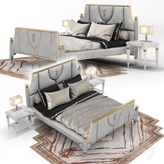 Bed Bed WOTTON METAL Visionnaire 