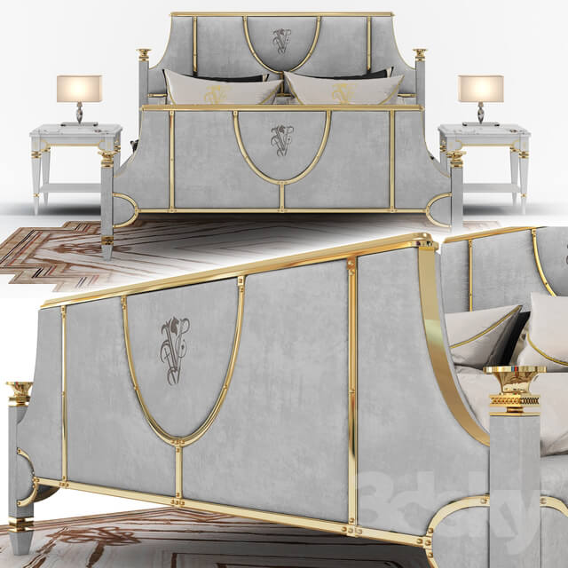 Bed Bed WOTTON METAL Visionnaire 