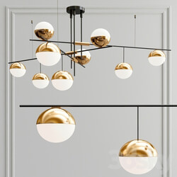 Technum chandelier Pendant light 3D Models 