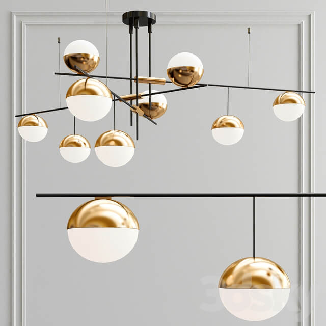 Technum chandelier Pendant light 3D Models