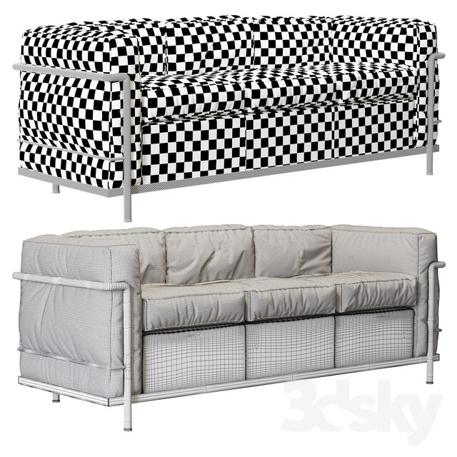 lc2 cassina sofa