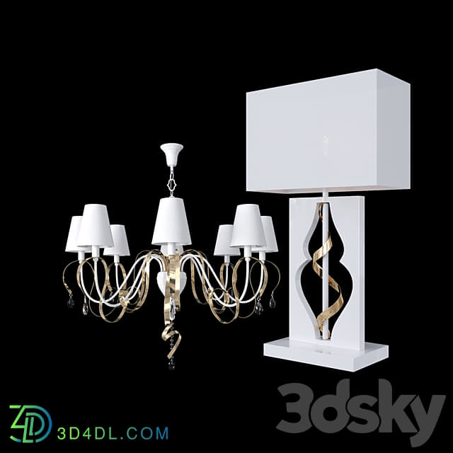 Intreccio maytoni Pendant light 3D Models