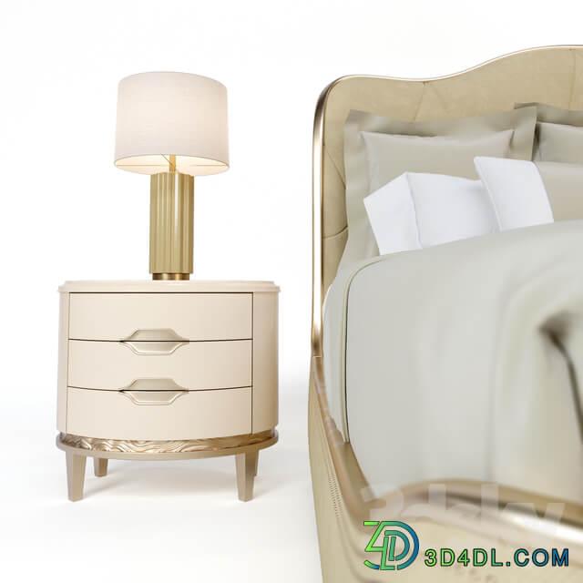 Bed Schnadig Adela set 4