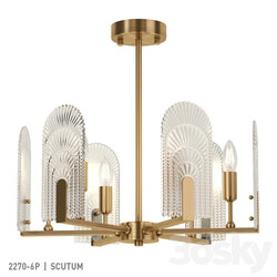 Favorite 2270 6P Pendant light 3D Models 