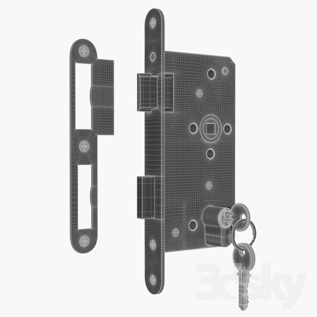 Miscellaneous Euro Profile Cylinder Barrel Lock with keys