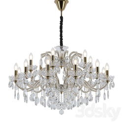 Chandelier Mirabella E 1.1.18.600 G Pendant light 3D Models 